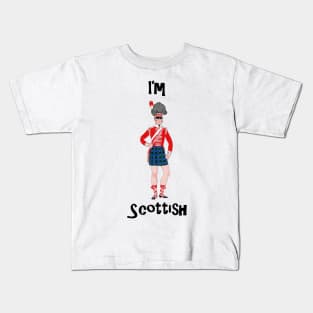 I'm Scottish Kids T-Shirt